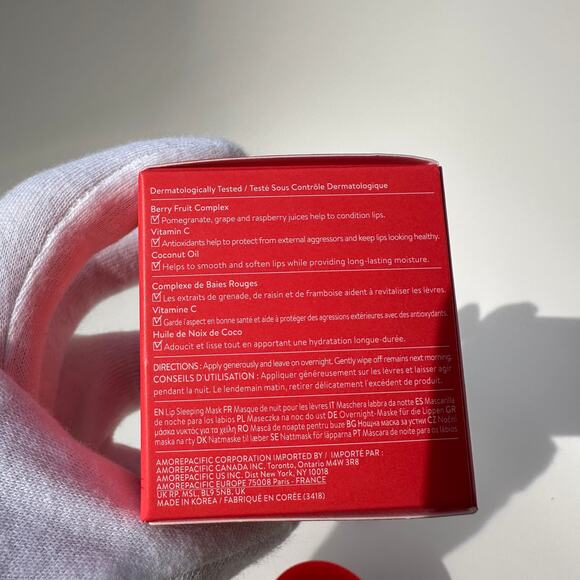 Laneige Lip Sleeping Mask Peppermint Balm Moisturizer Full Size 20g / 0.70 oz - Picture 5 of 10